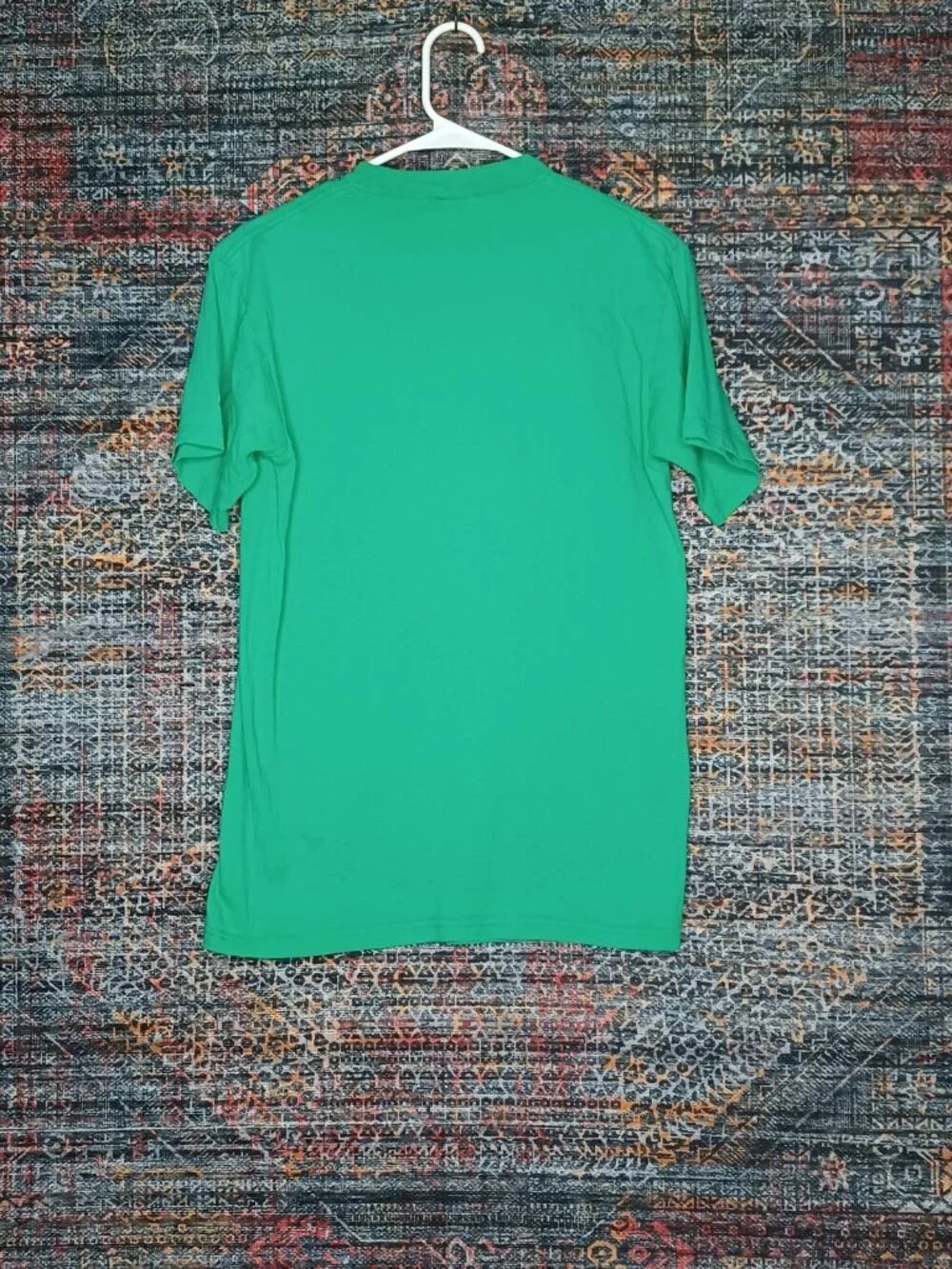 Vintage Champion Y2K mens green Notre Dame crew tee shirt M - Picture 2 of 4